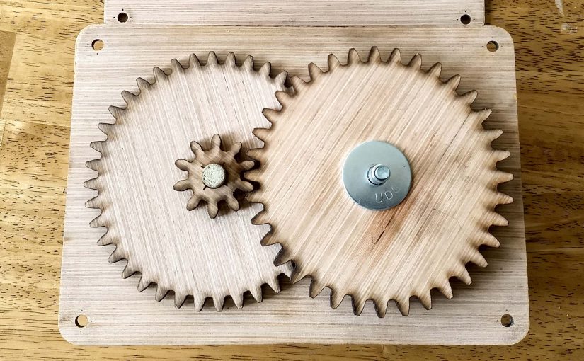 Wood Clock Gears with Motor Drive – Part 2 of 3
